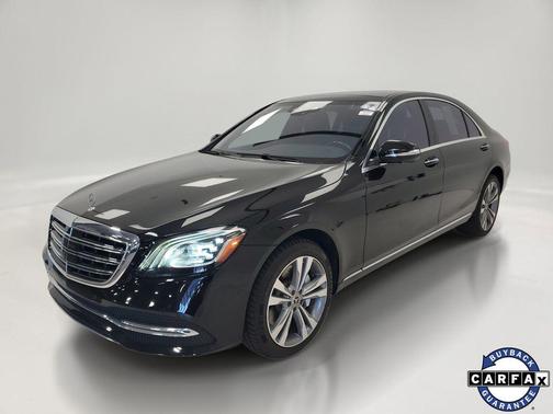Black 2019 Mercedes-Benz S-Class 4MATIC