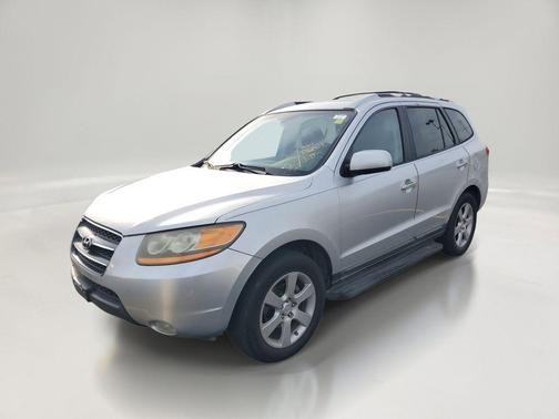 Silver 2009 Hyundai SANTA FE Limited