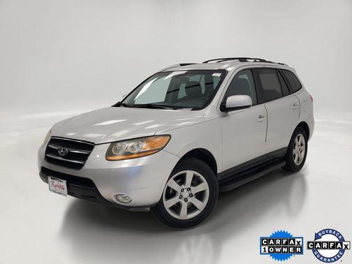 Silver 2009 Hyundai SANTA FE Limited