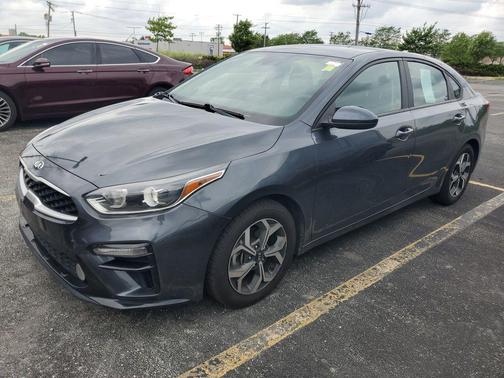 Gravity Gray 2021 Kia Forte LXS