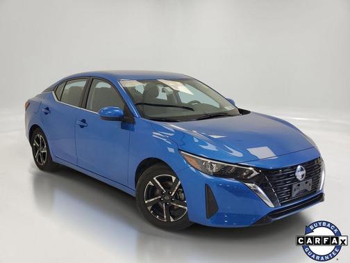 Electric Blue Metallic 2025 Nissan Sentra SV