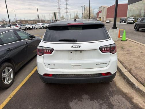 Bright White Clearcoat 2025 Jeep Compass Limited