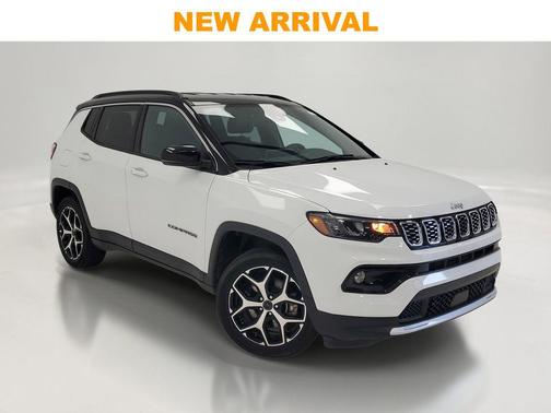 Bright White Clearcoat 2025 Jeep Compass Limited