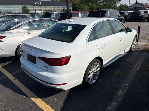 White 2019 Audi A4 2.0T Premium Plus