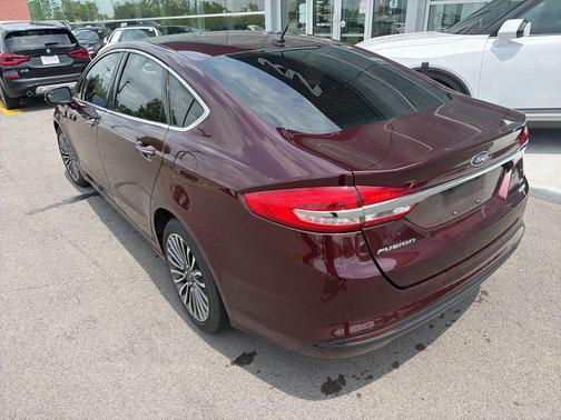 Burgundy 2018 Ford Fusion SE