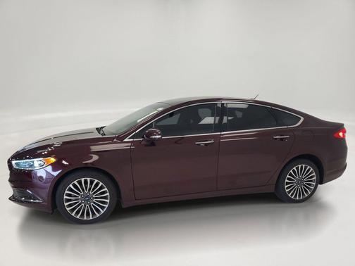 Burgundy 2018 Ford Fusion SE