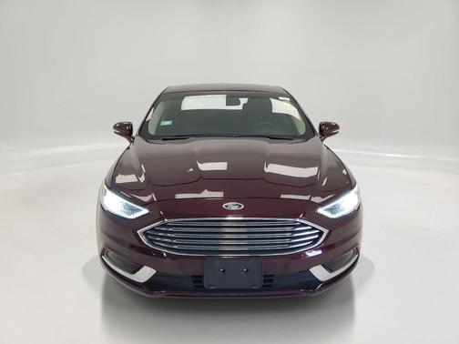 Burgundy 2018 Ford Fusion SE