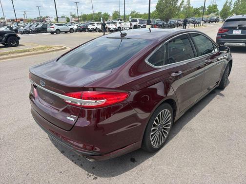 Burgundy 2018 Ford Fusion SE