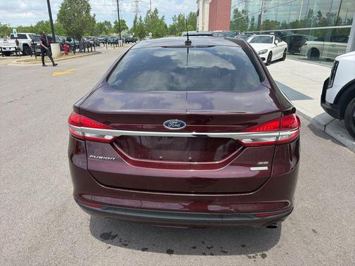Burgundy 2018 Ford Fusion SE
