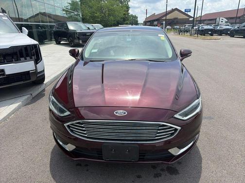 Burgundy 2018 Ford Fusion SE