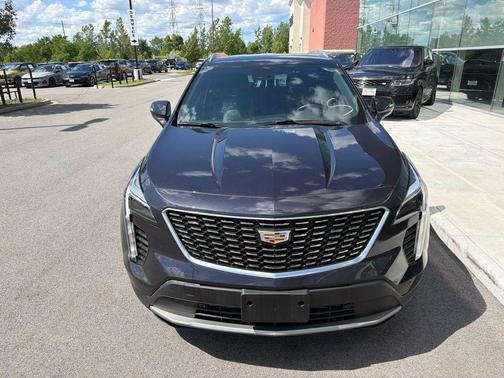 Galactic Gray Metallic 2023 Cadillac XT4 Premium Luxury