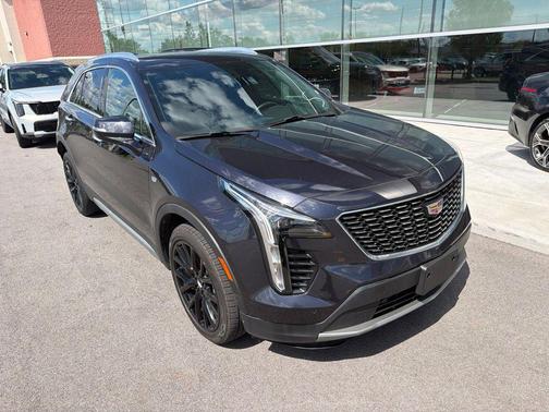 Galactic Gray Metallic 2023 Cadillac XT4 Premium Luxury