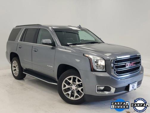 Satin Steel Metallic 2019 GMC Yukon SLT Standard Edition