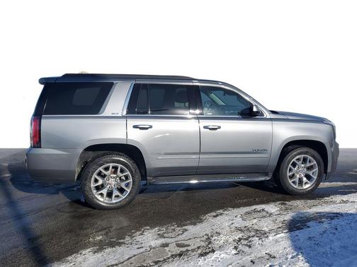 Satin Steel Metallic 2019 GMC Yukon SLT Standard Edition
