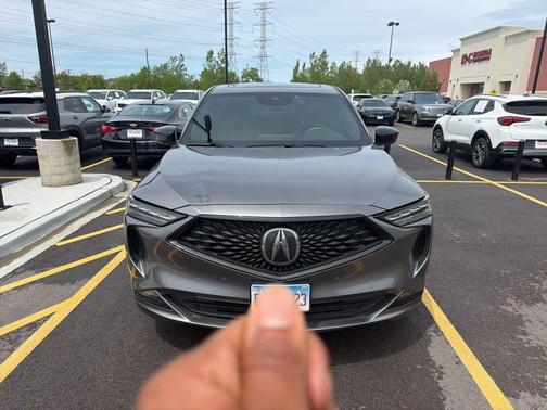 Lunar Silver Metallic 2023 Acura MDX A-SPEC