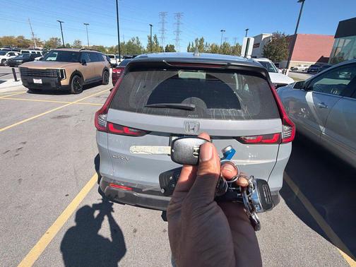 Gray 2024 Honda CR-V LX AWD
