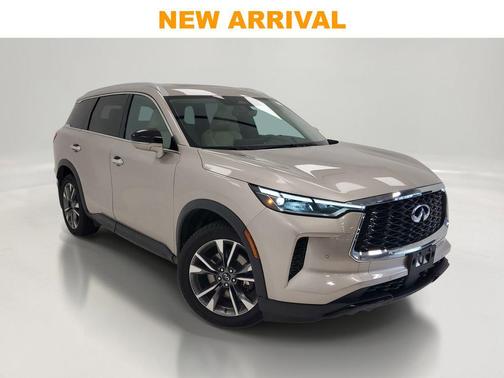 Warm Titanium 2023 INFINITI QX60 Luxe