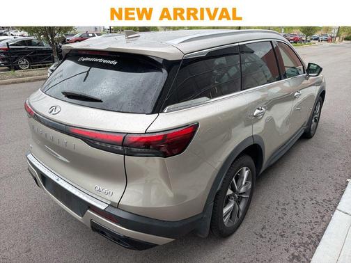 Warm Titanium 2023 INFINITI QX60 Luxe