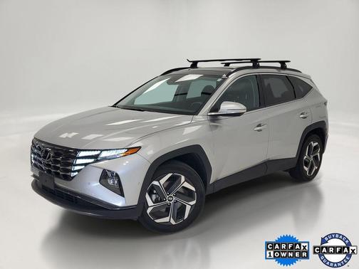 Shimmering Silver 2022 Hyundai TUCSON Limited