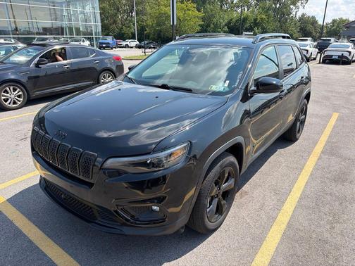 Diamond Black Crystal Pearlcoat 2021 Jeep Cherokee Latitude Plus