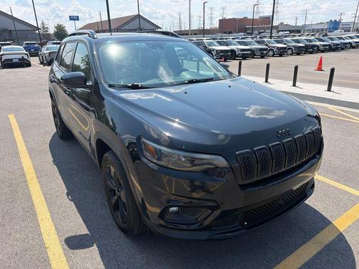Diamond Black Crystal Pearlcoat 2021 Jeep Cherokee Latitude Plus