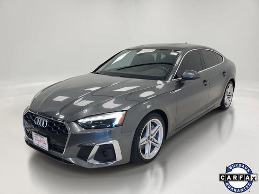 Daytona Gray Metallic 2022 Audi A5 Sportback 45 S Line Premium Plus