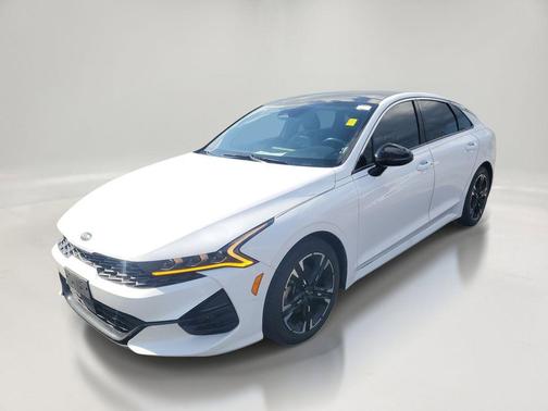 Glacial White Pearl 2021 Kia K5 GT-Line