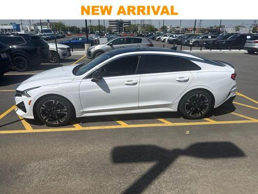 Glacial White Pearl 2021 Kia K5 GT-Line