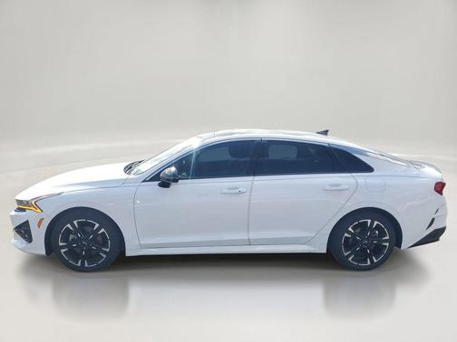 Glacial White Pearl 2021 Kia K5 GT-Line