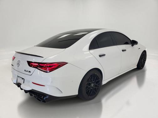 White 2022 Mercedes-Benz AMG CLA 35 4MATIC