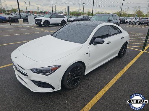 White 2022 Mercedes-Benz AMG CLA 35 4MATIC