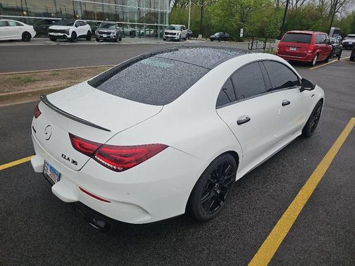 White 2022 Mercedes-Benz AMG CLA 35 4MATIC