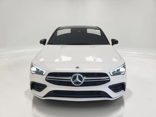 White 2022 Mercedes-Benz AMG CLA 35 4MATIC