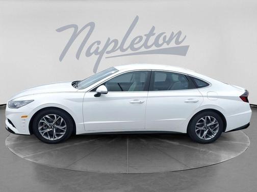 Serenity White 2023 Hyundai SONATA SEL