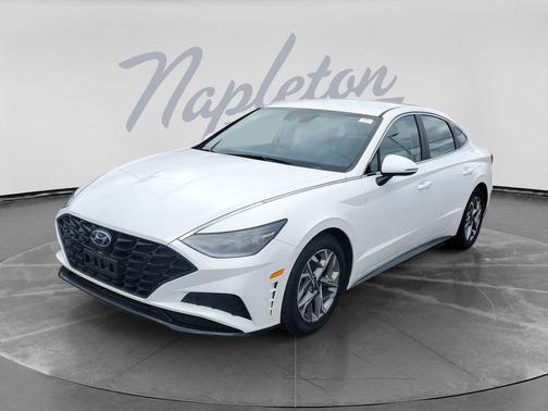 Serenity White 2023 Hyundai SONATA SEL
