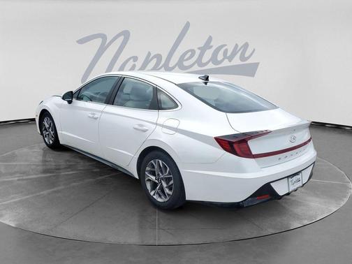 Serenity White 2023 Hyundai SONATA SEL