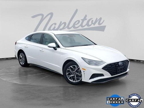 Serenity White 2023 Hyundai SONATA SEL
