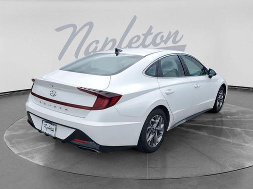 Serenity White 2023 Hyundai SONATA SEL
