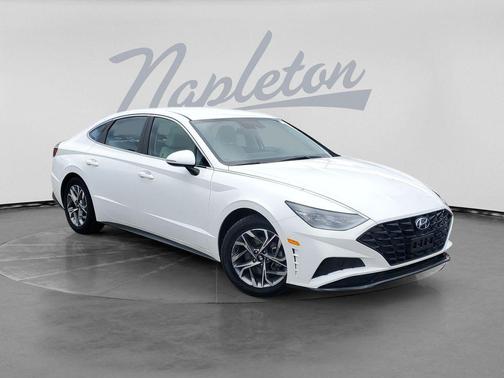 Serenity White 2023 Hyundai SONATA SEL