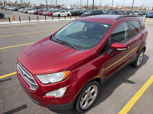 Ruby Red Metallic Tinted Clearcoat 2021 Ford EcoSport SE