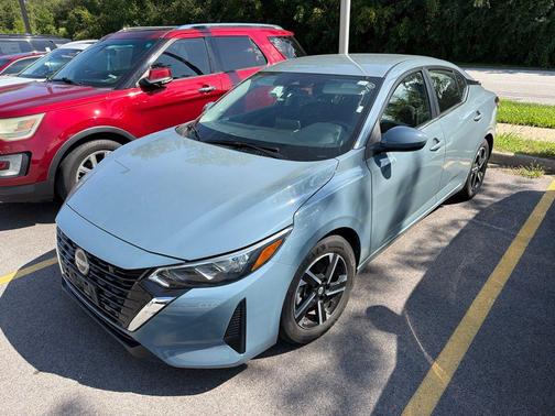 Atlantic Gray Metallic 2024 Nissan Sentra SV