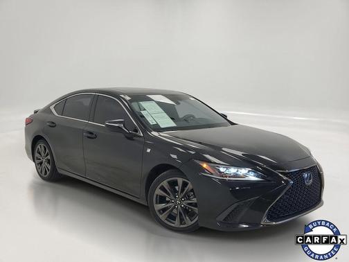 Black 2021 Lexus ES 350 F Sport
