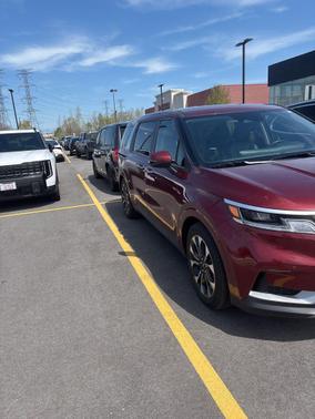 Flare Red 2024 Kia Carnival EX