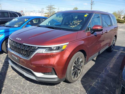 Flare Red 2024 Kia Carnival EX