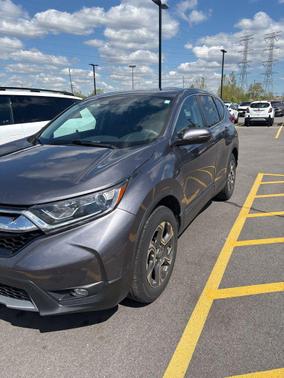 Gray 2019 Honda CR-V EX-L