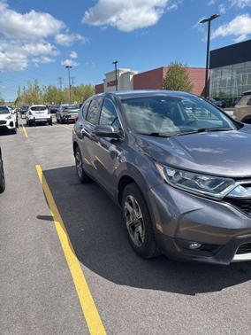 Gray 2019 Honda CR-V EX-L