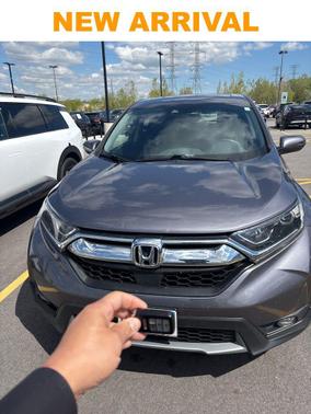 Gray 2019 Honda CR-V EX-L