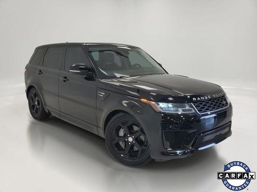 Black 2020 Land Rover Range Rover Sport HSE