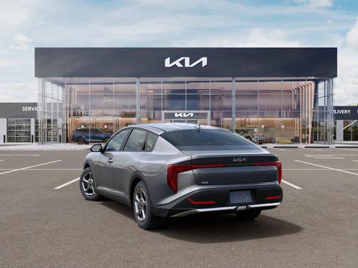 Steel Gray 2026 Kia K4 LXS
