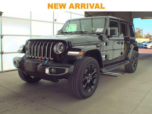Black Clearcoat 2023 Jeep Wrangler 4xe Sahara